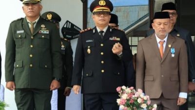 Hadiri Upacara Hari Lahir Pancasila, Kapolres Boltim Ajak Masyarakat Jaga Persatuan