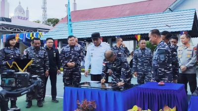 Perkuat Sistem Maritim, Dankodaeral VIII Resmikan Mako SATHANTAI Kodaeral VIII