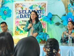 Penilaian Lomba Kelurahan Dimulai, Ketua TP PKK Kota Bitung Optimis Kelurahan Tanjung Merah Raih Hasil Terbaik