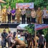 Sambut Hari Bhayangkara, Walikota Bitung Hadiri Peletakan Batu Pertama Program Bedah Rumah