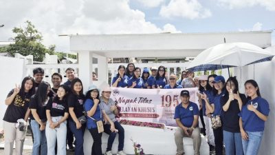 Peringati HUT PI dan PK ke 195, Pelsus Sion Madidir Gelar Napak Tilas di Makam Riedel dan Schwarz