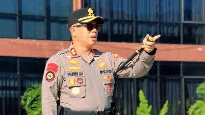 Kapolres Boltim Tekankan Profesionalisme dan Kepatuhan SOP Penggunaan Senjata Api