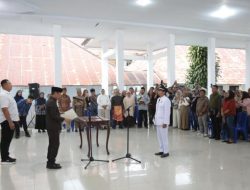 Wali Kota Kotamobagu Lantik Penjabat Sangadi Moyag Tampoan