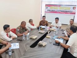 Pemkot Kotamobagu dan Polres Perkuat Sinergi Penegakan Hukum Lewat Rakor PPNS