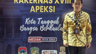 Hadiri Rakernas XVIII Apeksi 2026 di Medan, Wali Kota Bitung Siap Bersinergi Perkuat Kolaborasi dan Inovasi Daerah