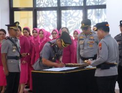 Kapolres Bitung Resmi Berganti, AKBP Albert Zai Serahkan Tongkat Kepemimpinan ke AKBP Sulistyo Nugroho