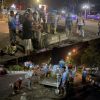 Prajurit Guskamla Koarmada II dan Warga Kompak Perbaiki Jalan di Kota Bitung