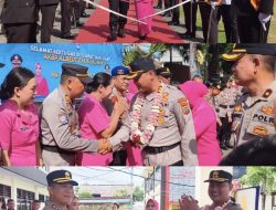 Penuh Haru dan Kebersamaan Warnai Acara Pisah Sambut Kapolres Bitung