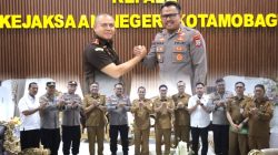 Tancap Gas di Hari Pertama, Kapolres Kotamobagu Bangun Koordinasi dengan Wali Kota dan Kajari