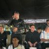 Kapolres Bitung Nobar Piala Dunia 2026 Bersama Warga, Sampaikan Imbauan Kamtibmas dan Kawal Euforia Suporter