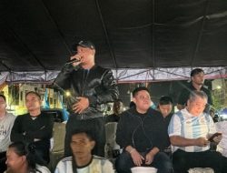 Kapolres Bitung Nobar Piala Dunia 2026 Bersama Warga, Sampaikan Imbauan Kamtibmas dan Kawal Euforia Suporter