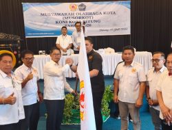 Majukan Olahraga Bitung, Hengky Honandar Terpilih Ketua KONI