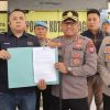 Kapolres Kotamobagu AKBP Abdul Kholik Sambut Aksi Wartawan, Pernyataan Sikap PWI Ditandatangani