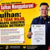 Sulhan: Jika Tidak Wajib, Mengapa Suratnya Bernada Instruksi?