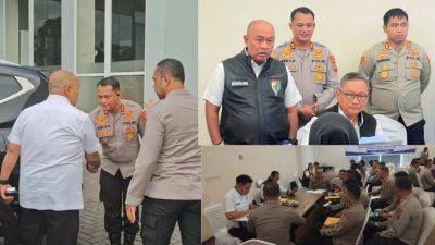 Tingkatkan Profesionalisme, Kapolres Bitung Audit Kinerja