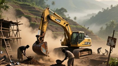 Gunung Bakan Terus Dikeruk, Penindakan Terhadap PETI Dipertanyakan