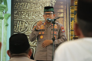 Polri Tak Boleh Berjarak dengan Rakyat, Pesan Kapolres Kotamobagu saat Jumat Keliling