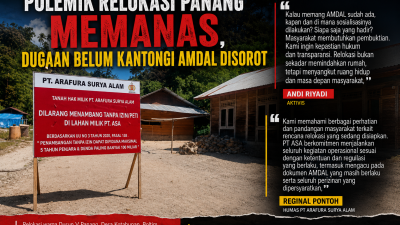 Polemik Relokasi Panang Memanas, Dugaan Belum Kantongi AMDAL Disorot