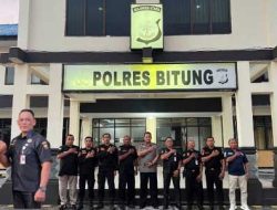 Kapolres Bitung Terima Audiensi Senkom, Bahas Sinergitas Kamtibmas