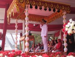 Suasana Khidmat Mewarnai Upacara Peringatan Hari Ulang Tahun (HUT) ke-81 Kemerdekaan Republik Indonesia