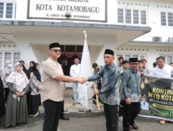 Kafilah MTQ, Sekda Sofyan Minta Peserta Harumkan Nama Kotamobagu