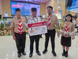 Wawali Randito Maringka Lepas Kontingen Bitung ke Jambore Nasional XII 2026