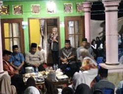 Malam Ketujuh Muksin Dondo, Kapolres Kotamobagu Hadir di Tengah Keluarga yang Berduka