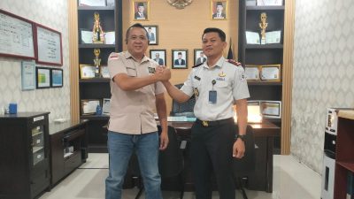 Ketua PWI Kotamobagu Terpilih Sambangi Rutan, Bahas Penguatan Komunikasi