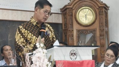 Hadiri Pisah Sambut Ketua BPMJ GMIM Sion Madidir, Hengky Honandar Tekankan Pentingnya Kebersamaan dan Pelayanan