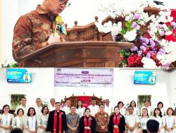Hengky Honandar Hadiri Ibadah Pisah Sambut Ketua BPMJ GMIM Bukit Anugerah, Serukan Waspada Fenomena El Nino