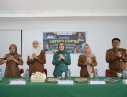 Cegah Stunting Sejak Dini, Rindah Gaib Mokoginta Launching Posting Cantika di Pontodon
