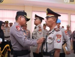 Polres Kotamobagu Rotasi Kabag Log, Kapolres Tekankan Penguatan Dukungan Operasional