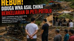 Heboh! Diduga WNA Asal China Berkeliaran di Peti Potolo