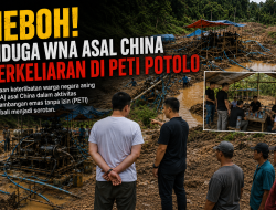 Heboh! Diduga WNA Asal China Berkeliaran di Peti Potolo