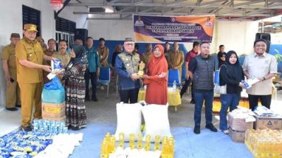 Topang UMKM, Pemprov Gorontalo Serahkan Bantuan Bahan Produksi