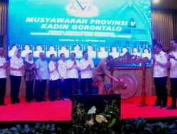 Gubernur Gorontalo Minta Kadin Jadi Poros Utama Pembangunan