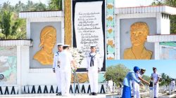 Jelang HUT ke-81 TNI AL, Kodaeral VIII Ziarah ke TMP Teladani Pengorbanan Para Pahlawan