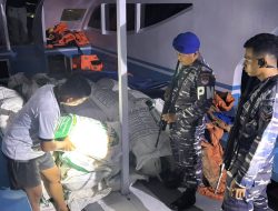 3 Ton Bahan Kimia Diduga Sianida Diamankan TNI AL di Perairan Gorontalo Utara