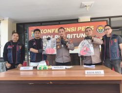 Mobil Ayla Dicuri Tengah Malam di Girian, Kurang dari 24 Jam Pelaku Dibekuk Polres Bitung