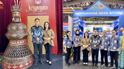Dekranasda Bitung Tampil di Kriyanusa 2026, Produk Lokal Dibawa ke Panggung Nasional