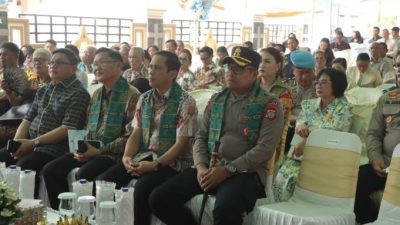 Toleransi dalam Kebersamaan, Kapolres Kotamobagu Hadir di Tengah Jemaat GMIBM Dayanan