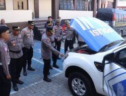 Kapolres Kotamobagu Larang Anggota Berkendara Tanpa Plat Nomor
