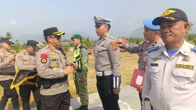 Kapolres Boltim Pimpin Apel Operasi Patuh Klabat 2026