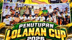 Tutup Lolanan Cup 2026, Sulhan Berikan Bantuan Rp5 Juta untuk Lapangan Olahraga