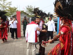 Tari Kabasaran Warnai Pelantikan Srikandi Jaga Desa dan ASLINMAS Minahasa