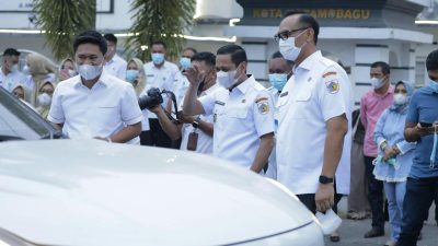 Cegah Dampak Asap Karhutla, WG-RVM Bagikan Masker