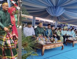 Bersatu dalam Keberagaman, Kapolres Bitung Tampil Berpakaian Adat di HUT ke-36 Kota Bitung