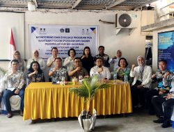 Wakili Wali Kota Bitung, Forsman Dandel Hadiri Monev Posbakum di Sagrat Weru Dua, Paralegal Sampaikan Aspirasi