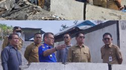 Tinjau Lokasi Kebakaran di Pateten Satu, Wali Kota Hengky Honandar Pastikan Penanganan Darurat Berjalan Optimal