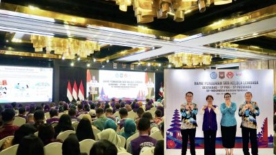 Hadiri Rapat Nasional di Bali, Jacinta Maringka Gumolung Dukung Penguatan Tata Kelola Dekranas, PKK dan Posyandu